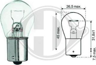 Diederichs LID10046 - Glühlampe, Blinkleuchte alexcarstop-ersatzteile.com