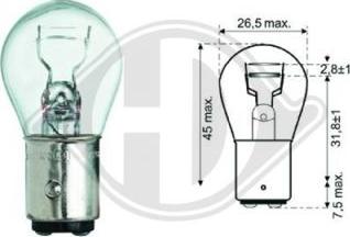 Diederichs LID10050 - Glühlampe, Blinkleuchte alexcarstop-ersatzteile.com