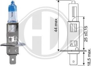 Diederichs LID10065 - Glühlampe, Fernscheinwerfer alexcarstop-ersatzteile.com