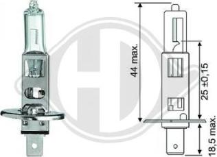 Diederichs LID10012 - Glühlampe, Fernscheinwerfer alexcarstop-ersatzteile.com