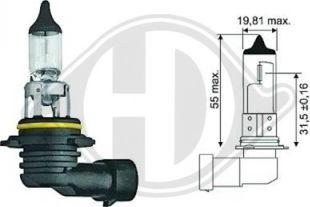 Diederichs LID10030 - Glühlampe, Fernscheinwerfer alexcarstop-ersatzteile.com