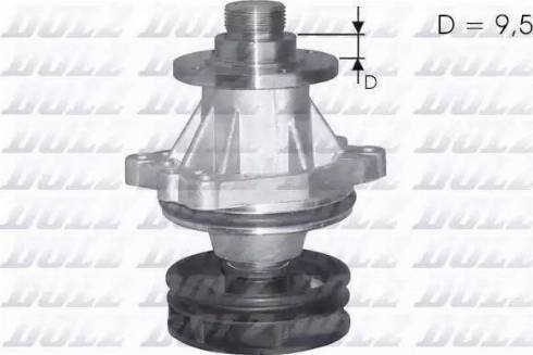 DOLZ B214LA - Wasserpumpe alexcarstop-ersatzteile.com