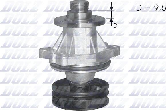 DOLZ B214 - Wasserpumpe alexcarstop-ersatzteile.com