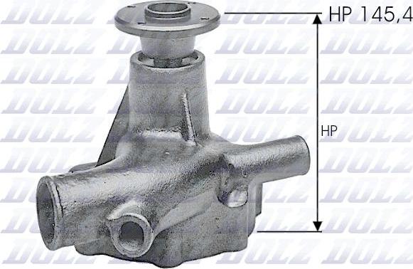 DOLZ N121 - Wasserpumpe alexcarstop-ersatzteile.com