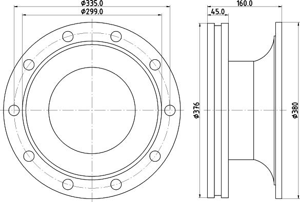 DON CVD614 - Bremsscheibe alexcarstop-ersatzteile.com