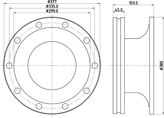 DON CVD615 - Bremsscheibe alexcarstop-ersatzteile.com