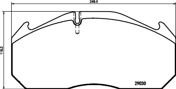 DON CVP013K - Bremsbelagsatz, Scheibenbremse alexcarstop-ersatzteile.com