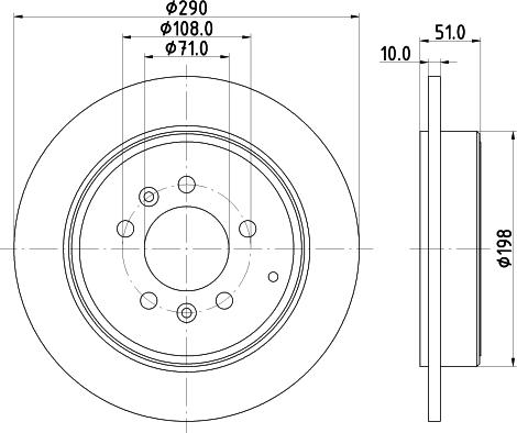 DON PCD14882 - Bremsscheibe alexcarstop-ersatzteile.com