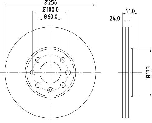 DON PCD10292 - Bremsscheibe alexcarstop-ersatzteile.com