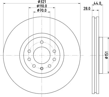 DON PCD21101 - Bremsscheibe alexcarstop-ersatzteile.com