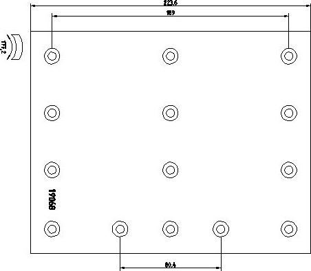 DON VL892S7100 - Bremsbelagsatz, Trommelbremse alexcarstop-ersatzteile.com