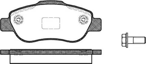 BENDIX 573168B - Bremsbelagsatz, Scheibenbremse alexcarstop-ersatzteile.com