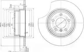 Dr!ve+ DP1010.11.0191 - Bremsscheibe alexcarstop-ersatzteile.com