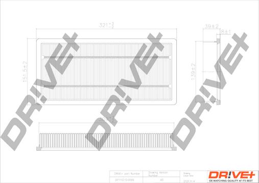 Dr!ve+ DP1110.10.0099 - Luftfilter alexcarstop-ersatzteile.com