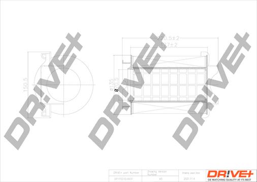 Dr!ve+ DP1110.10.0031 - Luftfilter alexcarstop-ersatzteile.com