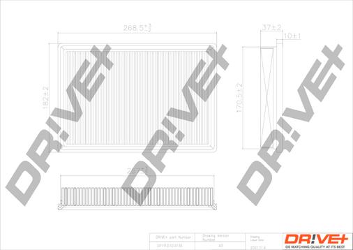 Dr!ve+ DP1110.10.0135 - Luftfilter alexcarstop-ersatzteile.com