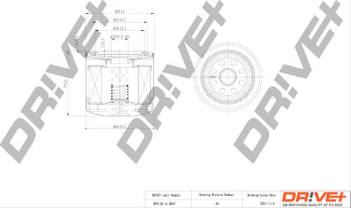 Dr!ve+ DP1110.11.0047 - Ölfilter alexcarstop-ersatzteile.com