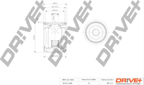 Dr!ve+ DP1110.11.0035 - Ölfilter alexcarstop-ersatzteile.com