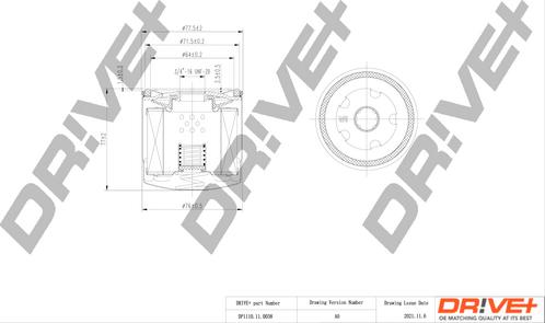 Dr!ve+ DP1110.11.0038 - Ölfilter alexcarstop-ersatzteile.com