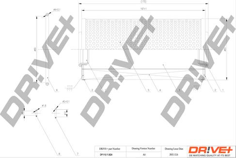 Dr!ve+ DP1110.11.0024 - Ölfilter alexcarstop-ersatzteile.com