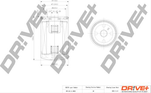 Dr!ve+ DP1110.11.0022 - Ölfilter alexcarstop-ersatzteile.com