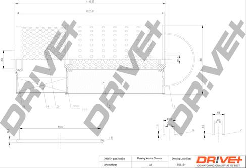 Dr!ve+ DP1110.11.0184 - Ölfilter alexcarstop-ersatzteile.com