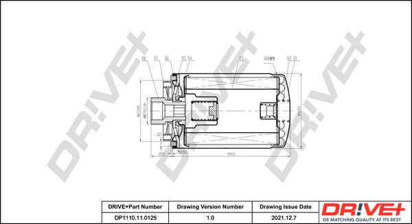 Dr!ve+ DP1110.11.0125 - Ölfilter alexcarstop-ersatzteile.com