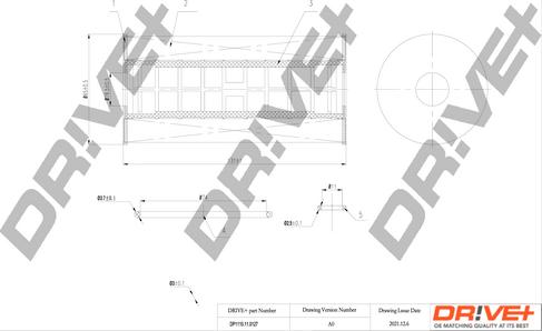 Dr!ve+ DP1110.11.0127 - Ölfilter alexcarstop-ersatzteile.com