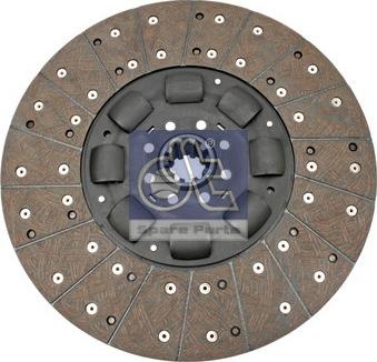 DT Spare Parts 4.64254 - Kupplungsscheibe alexcarstop-ersatzteile.com