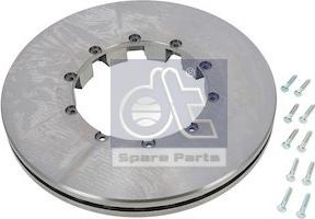 DT Spare Parts 5.21221SP2 - Bremsscheibe alexcarstop-ersatzteile.com