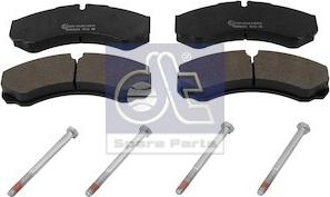 DT Spare Parts 7.92615 - Bremsbelagsatz, Scheibenbremse alexcarstop-ersatzteile.com