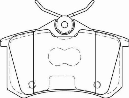 Duron DBP344222 - Bremsbelagsatz, Scheibenbremse alexcarstop-ersatzteile.com