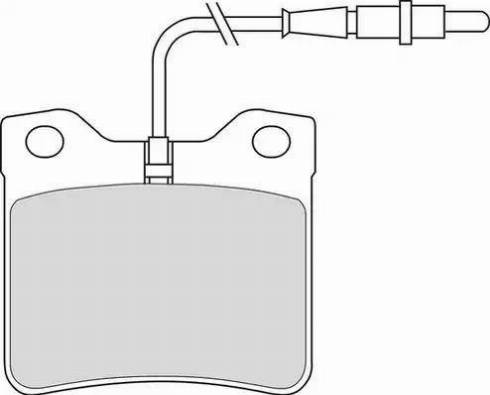 Duron DBP340619 - Bremsbelagsatz, Scheibenbremse alexcarstop-ersatzteile.com