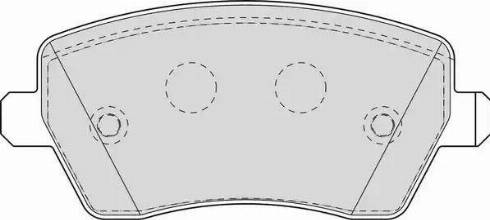 Duron DBP351617 - Bremsbelagsatz, Scheibenbremse alexcarstop-ersatzteile.com