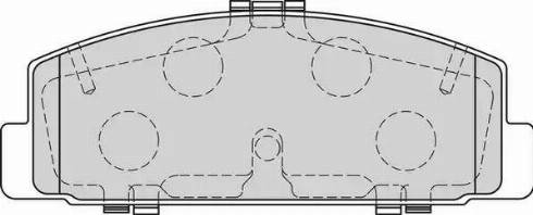 Duron DBP321721 - Bremsbelagsatz, Scheibenbremse alexcarstop-ersatzteile.com