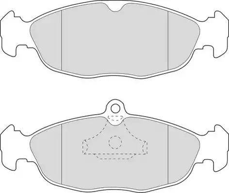 Duron DBP250732 - Bremsbelagsatz, Scheibenbremse alexcarstop-ersatzteile.com