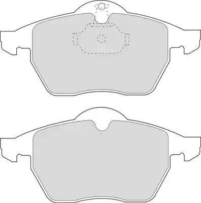 Duron DBP251068 - Bremsbelagsatz, Scheibenbremse alexcarstop-ersatzteile.com