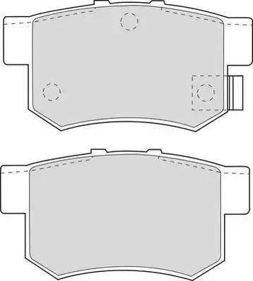 Duron DBP260956 - Bremsbelagsatz, Scheibenbremse alexcarstop-ersatzteile.com