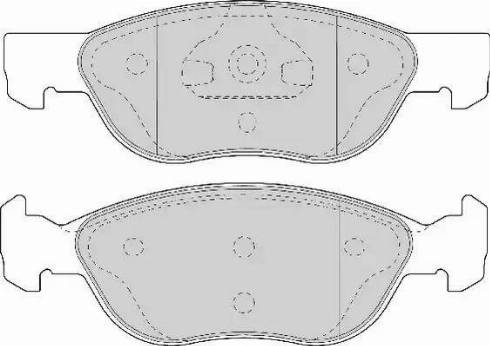 Duron DBP231651 - Bremsbelagsatz, Scheibenbremse alexcarstop-ersatzteile.com