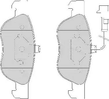 Duron DBP231056 - Bremsbelagsatz, Scheibenbremse alexcarstop-ersatzteile.com