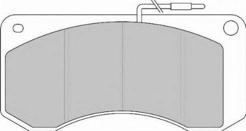 Duron DCV668 - Bremsbelagsatz, Scheibenbremse alexcarstop-ersatzteile.com