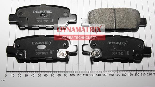 Dynamatrix DBP1693 - Bremsbelagsatz, Scheibenbremse alexcarstop-ersatzteile.com