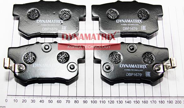 Dynamatrix DBP1679 - Bremsbelagsatz, Scheibenbremse alexcarstop-ersatzteile.com