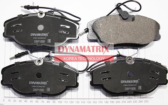 Dynamatrix DBP1000 - Bremsbelagsatz, Scheibenbremse alexcarstop-ersatzteile.com