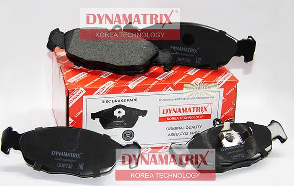 Dynamatrix DBP732 - Bremsbelagsatz, Scheibenbremse alexcarstop-ersatzteile.com