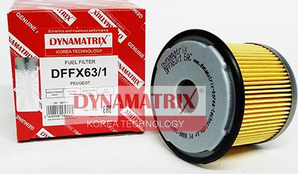 Dynamatrix DFFX63/1 - Kraftstofffilter alexcarstop-ersatzteile.com