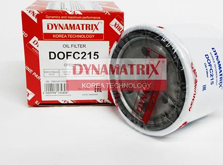 Dynamatrix DOFC215 - Ölfilter alexcarstop-ersatzteile.com