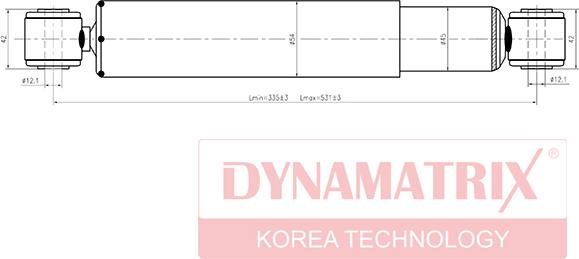 Dynamatrix DSA445020 - Stoßdämpfer alexcarstop-ersatzteile.com