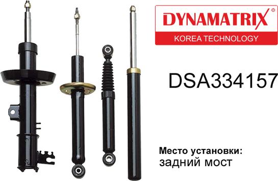 Dynamatrix DSA334157 - Stoßdämpfer alexcarstop-ersatzteile.com