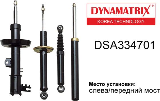 Dynamatrix DSA334701 - Stoßdämpfer alexcarstop-ersatzteile.com